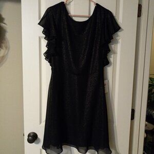 Halston Women's Size 6 Black Dress NWT